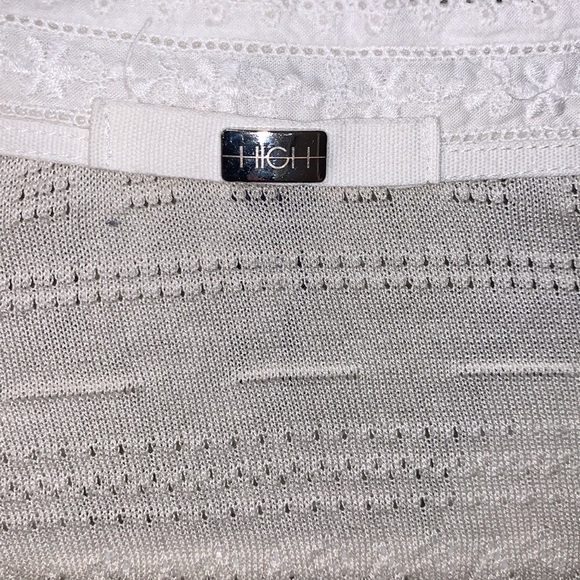 HIGH EVERTIME COUTURE Linen Laced Blouse - Picture 11 of 12